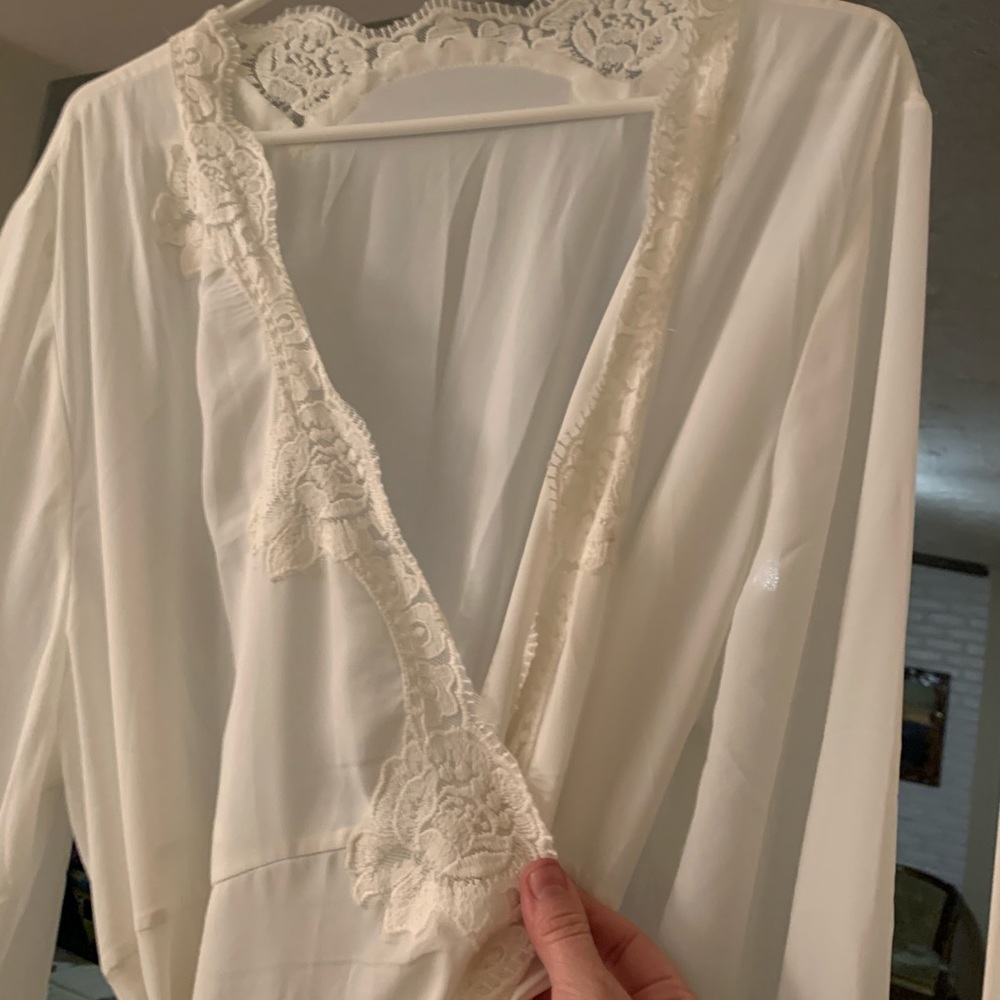 Beautiful lace robe